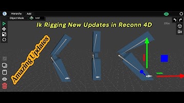 Rigging in Reconn 4D Updated | Begginers Tutorial in Reconn 4D
