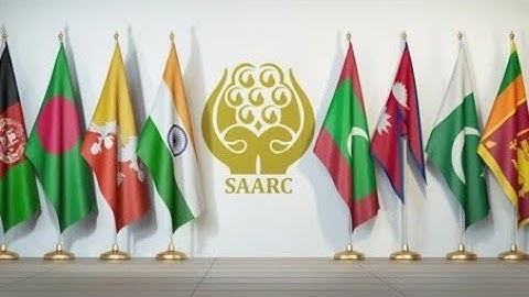 Flags of SAARC (South Asian Association for Regional Co-operation)