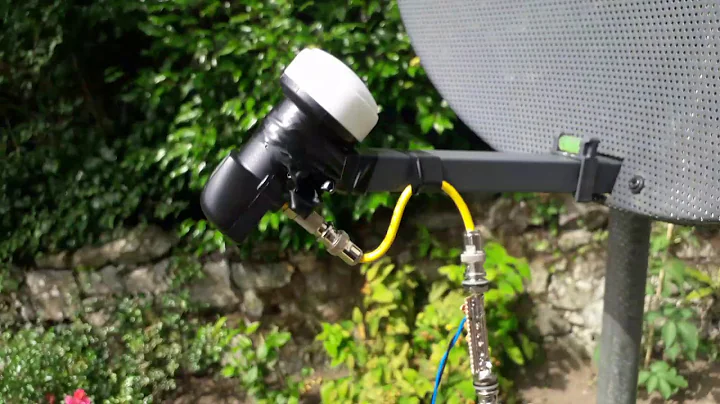 Es hail (Oscar 100) satallite first time reception M0AGY