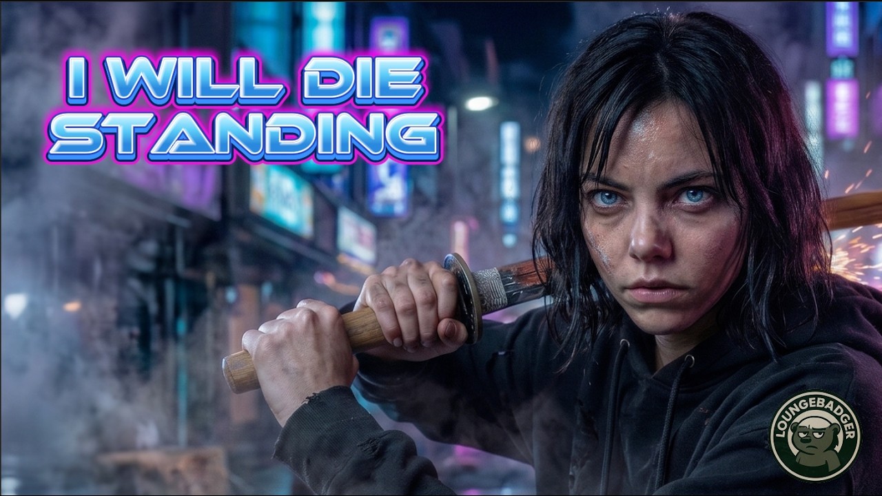 I Will Die Standing: I Won't Live on My Knees | Defiant Synthwave Anthem (Music Video)