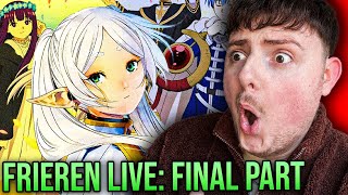 My First Time Reading Frieren: LIVE Reaction (FINALE)