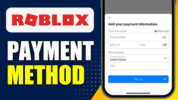 How To Add Payment Method On Roblox Mobile