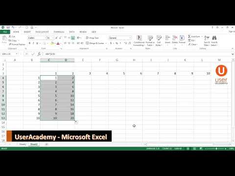 Microsoft Excel-ის ვიდეო გაკვეთილები - 13. Absolute and Relative Cell