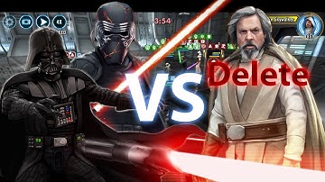 Arena Testing 25 - SLKR with Vader defeat GML