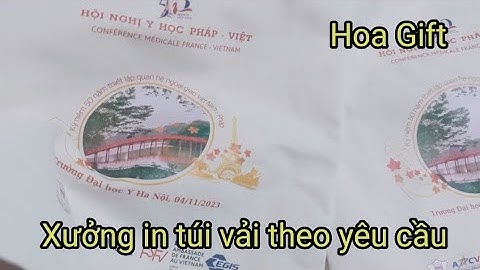 Túi vải bố, túi vải canvas, xưởng sản xuất túi vải Hà Nội