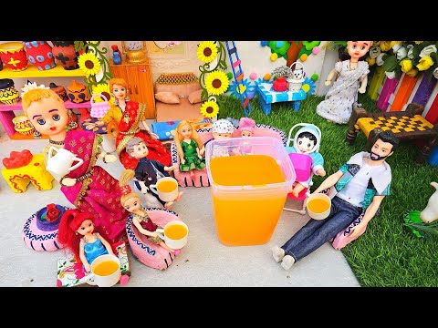 Barbie Doll All Day Routine In Indian Village/Sita Ki Kahani Part-237/Barbie Doll Bedtime Story