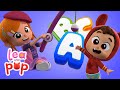 🔤 Learn the ABCs with Lea and Pop&#39;s Catchy Apples and Bananas Song 🔤 Baby Songs with Lea and Pop