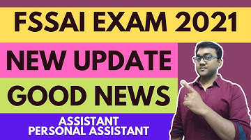 GOOD NEWS - FSSAI EXAM 2021 - VACANCIES INCREASED || Nishant eAcademy
