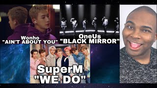 Wonho ‘Ain’t About You’, OneUs ‘Black Mirror’, SuperM ‘We Do’ REACTION!