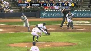 Fielder gets Barajas at third