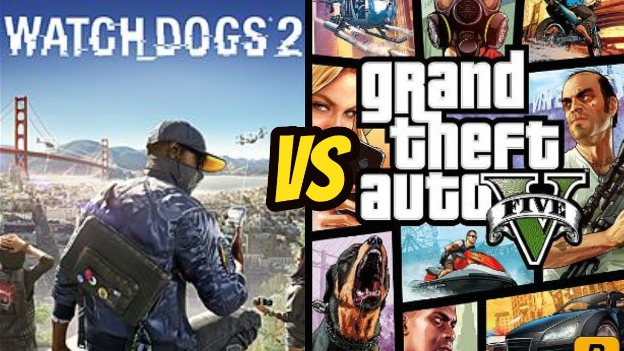 Watch Dogs 2 Vs Gta V Comparison YouTube 