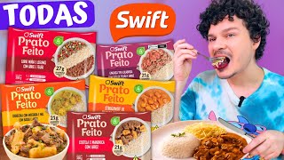PROVAMOS TODAS MARMITAS DA SWIFT - Vale a pena?