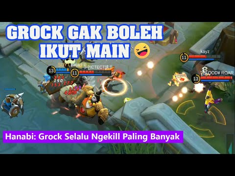 Kenapa Grock Gak Boleh Ngekill Banyak | Mobile Legends WTF Moments #2 @KotakMasuk