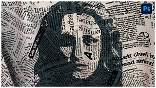Photoshop Tutorial: Newspaper Portrait Effect in Photoshop