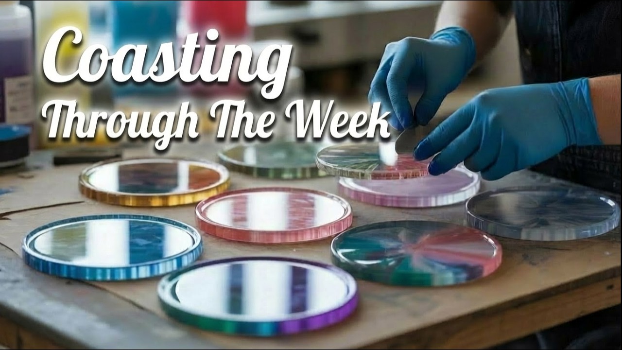 Resin Blooms in Minutes! Discover the Secret to Stunning Coasters