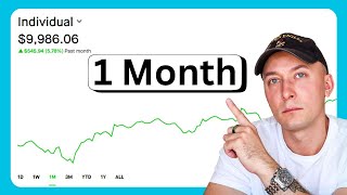 First Month of the $100,000 Challenge - Still Outperforming!