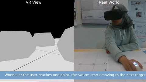 Being Part of the Swarm: Experiencing Human-Swarm Interaction with VR and Tangible Robots