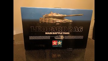 Tamiya 1/16 RC Full Option Leopard 2A6 Tank #56020 Build with KingKong & Schumo-kits upgrades part 7