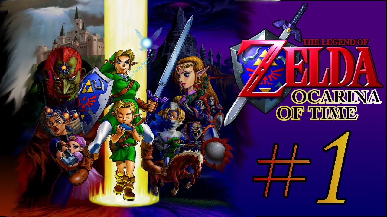 The Legend of Zelda: Ocarina of Time Walkthrough / Gameplay Part 1