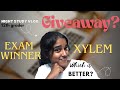 Giveaway🗣️?? | Exam winner or Xylem | Night study vlog | My Unscripted Diaries 💌