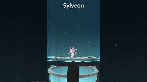 Evolving My Eevee Into Sylveon Pokemon Go