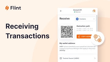 Getting Started with Flint Wallet - Receiving Transactions.