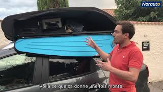 Pierre a testé notre coffre de toit Bermude 5400 