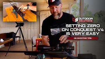 Zeiss Conquest V4 | Setting the Zero Stop Instructions