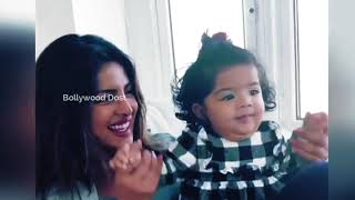 Priyanka Chopra Lovely Moment With Her Adorable Nieces Shireen Cute Video In New York HD