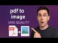 convert pdf to image Easy, free and fast