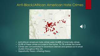 Denver Hate Crimes 2010 -2022: A GIS Analysis