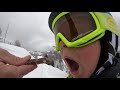Tavella Family skiing Dolomites powder #AltaBadia