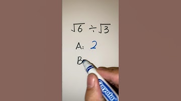 Algebra: divide radicals #algebra