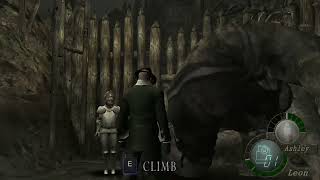 RESIDENT EVIL 4 - GLITCH KILLING EL GIGANTE WITH 3 GRENADES (2 HAND AND 1 FLASH) #2