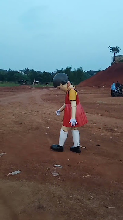 BONEKA SQUID GAME MENANGIS 😭