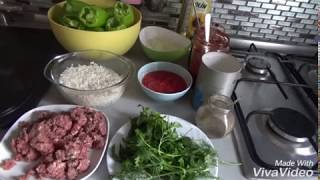 ФАРШИРОВАННЫЙ ПЕРЕЦ (DOLMA)  Турецкая кухня.