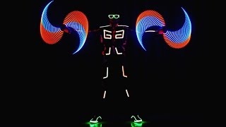 Led Buugeng Performance  S Staff Show | Tron Dance India by SDC