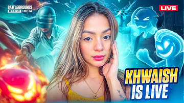 CUSTOM ROOM | 1v1 TDM | CLASSIC GAMEPLAY | BGMI LIVE WITH KHWAISH#pubgmobile #pubg #bgmi #pubgm