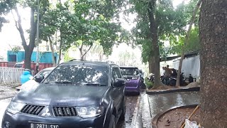 SUASANA TERKINI DI RUMAH ATTA AUREL TURUN HUJAN