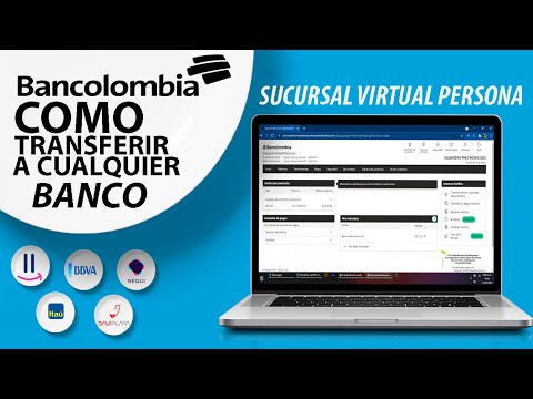 ?Como Transferir de BANCOLOMBIAv(Sucursal Virtual bancolombia) a otros Bancos ?☑️inscribir cuentas