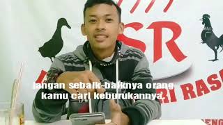 story WA ~ NGACA DULU DONK..