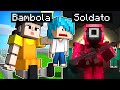 CASA BAMBOLA di SQUID GAME di LOKKINO contro SOLD4TO di LOKKI su MINECRAFT