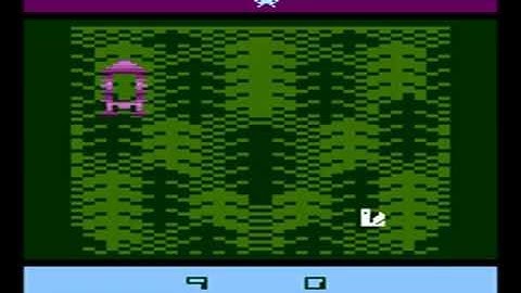 Spaceship death bug - Atari 2600 - E.T. the Extra-Terrestrial (video game)
