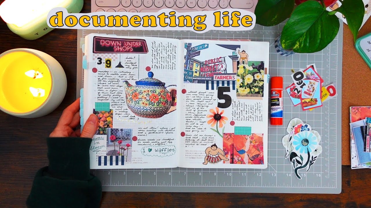 Hobonichi Cousin Journal With Me ✨ Documenting A fun day in Seattle! ✨