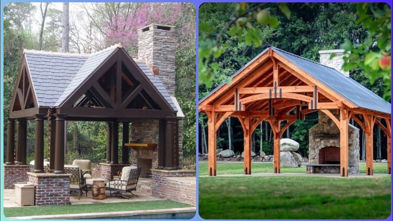 Chic & Unpretentious Outdoor shelter Ideas Home Decor YouTube