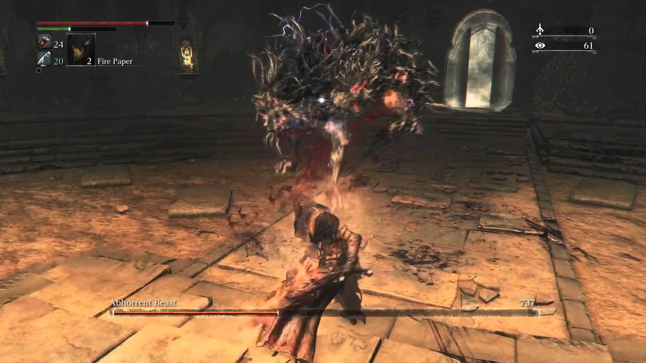Abhorrent Beast Bloodborne YouTube abhorrent-beast-bloodborne-youtube