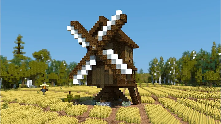 Minecraft: How To Build A Medieval Windmill