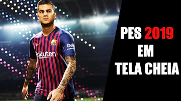 Como colocar o FIFA 20 em tela cheia?
