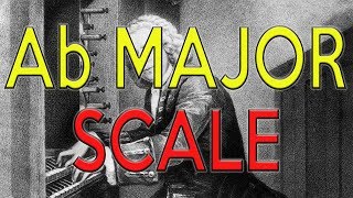 Ab MAJOR SCALE in 30 SECONDES - ANIMATED MUSIC THEORY TUTORIAL