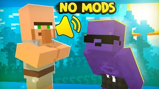 Trying Beating Minecraft With Talking to Mobs